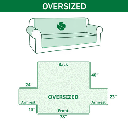 Carnival Nightmare Quilted Sofa Cover NCU0DV9784
