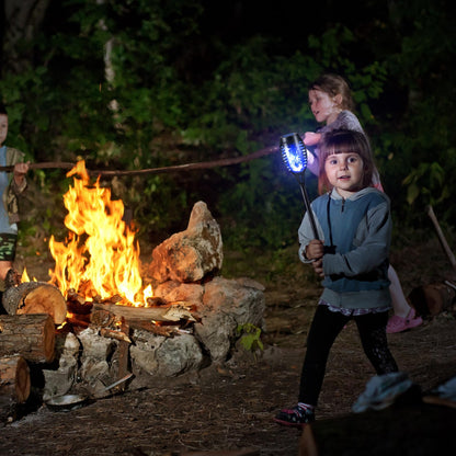 Halloween Outdoor Solar Flickering Flame Torch Lights Waterproof Garden Yard Pathway Decor SKAZ018